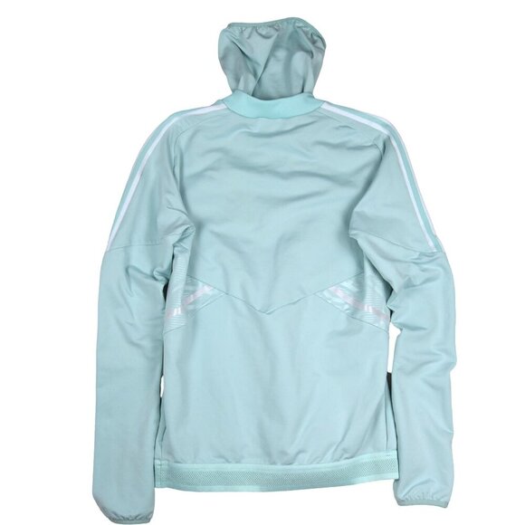 Men's Adidas Mint LA Galaxy Cold Ready Raglan Warmup Pullover Jacket (*1 flaw) S - Picture 2 of 7